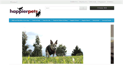 Desktop Screenshot of happierpets.com.au
